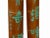 Chinese Pair Chinese Green Calligraphy Writing Engraved Bamboo Wall Panels For Sale - Image 3 of 8