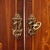 Antique Trumeau in Walnut with Maple Inlays For Sale - Image 5 of 16
