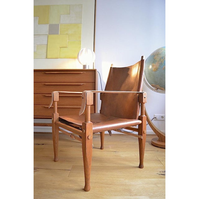 Safari Armchair by Wilhelm Kienzle for Wohnbedarf, 1950s For Sale - Image 6 of 18