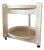 Serving Trolley in White by Luigi Massoni for Guzzini, 1970s For Sale