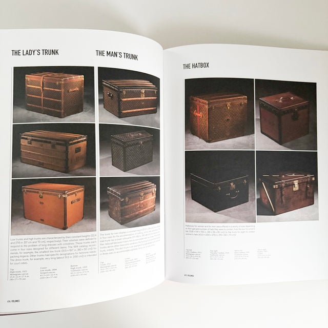 Apricot Louis Vuitton 100 Legendary Trunks by Pierre Léonforte and Éric Pujalet-Plaà, 2010 Oversized Luxury Brand Book For Sale - Image 8 of 12
