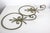Metal Pair of Large Gilded Wrought Iron Wall Sconces Scroll Candle Holders For Sale - Image 7 of 12