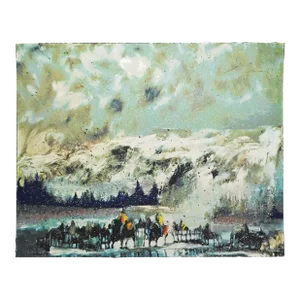 Earl Biss "Another Storm Along the Rockies" Serigraph on Paper Hand Signed