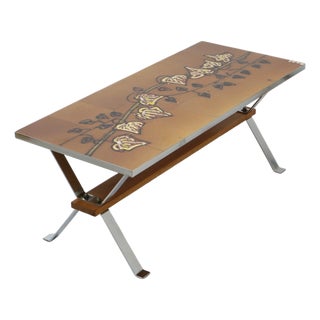 Vintage Ceramic Tile-Top Coffee Table by Adri Belarti, 1970s For Sale