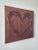 Abstract Copper Heart Painting For Sale - Image 3 of 8