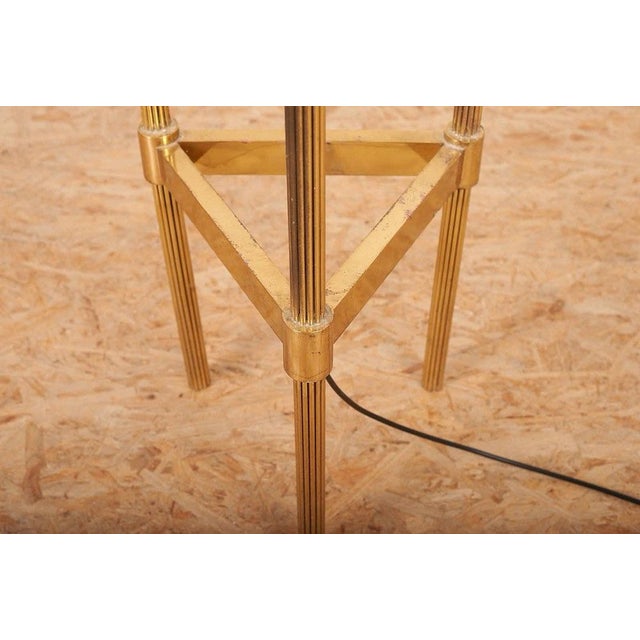 Nucci Valsecchi "Papyrus" Brass Floor Lamp, Italy, 1970 For Sale In West Palm - Image 6 of 11