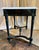 Well, who doesn't like black and white together, this napoleon III writing table in glossy restored black lacquer topped...