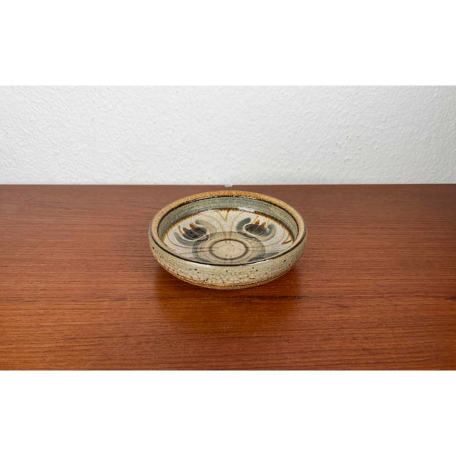 Mid-Century Modern Danish Studio Pottery Bowl from Søholm, 1960s For Sale - Image 10 of 12