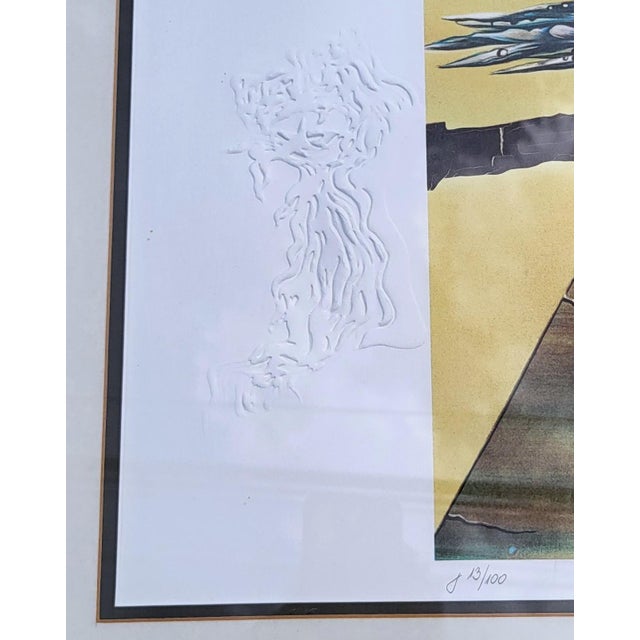 Rare Hand Signed Print Salvador Dali Lion & Horse "Invisible Sleeping Woman" Ap 13/100 For Sale In New York - Image 6 of 14