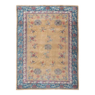 Fine Antique Turkish Wool Rug 6'8'' X 9'2'' For Sale