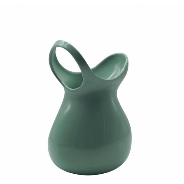 Green Ceramic Vase by Antonia Campi for SCI Laveno, Italy, 1950s For Sale - Image 9 of 9
