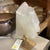 A Quartz Crystal on Golden Stand - G For Sale - Image 9 of 12