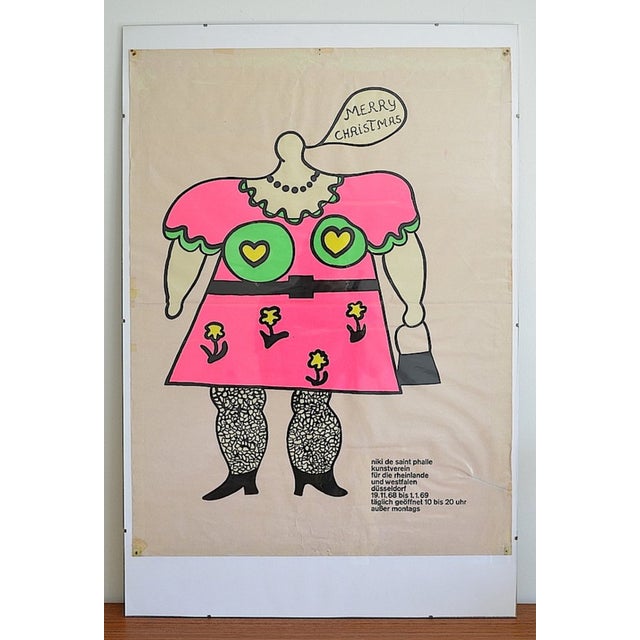 Niki De Saint Phalle Exhibition Poster, 1968 For Sale - Image 10 of 10