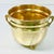 Brass Mid-Century Hollywood Regency Boho Chic English Traditional Style 3-Footed Brass Planter For Sale - Image 8 of 11