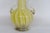 Mid 20th Century Murano Murano Yellow Swirl Handled Glass Vase 4435b For Sale - Image 5 of 11