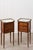French Pair of Louis XVI Style Side Tables With Marble Tops For Sale - Image 3 of 15