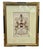 Pair of Framed 18th-Century Hand-Colored English Armorial Engravings – Belasyse and Berkeley. For Sale - Image 10 of 11