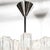 1970s Mid-Century Modernist Hand-Blown Murano Angular Tronchi Glass Chandelier For Sale - Image 5 of 18