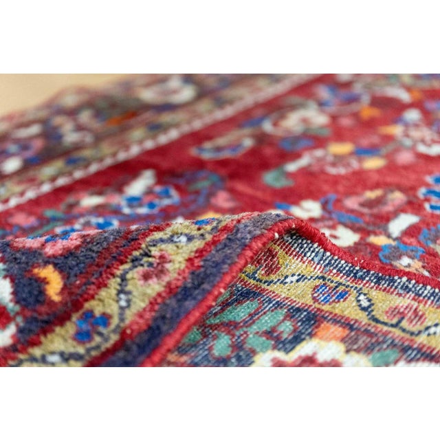 Middle Eastern Hand-Knotted Hamedan Malayer Rug For Sale - Image 13 of 15