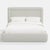 Transitional Stoffer Home x Cloth & Company Marisa Platform Bed in Francie Blue - - California King For Sale - Image 3 of 7