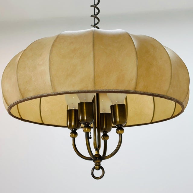 Big Space Age Pendant Lamp by Achille & Pier Giacomo Castiglioni, Bovezzo, Italy For Sale - Image 9 of 11