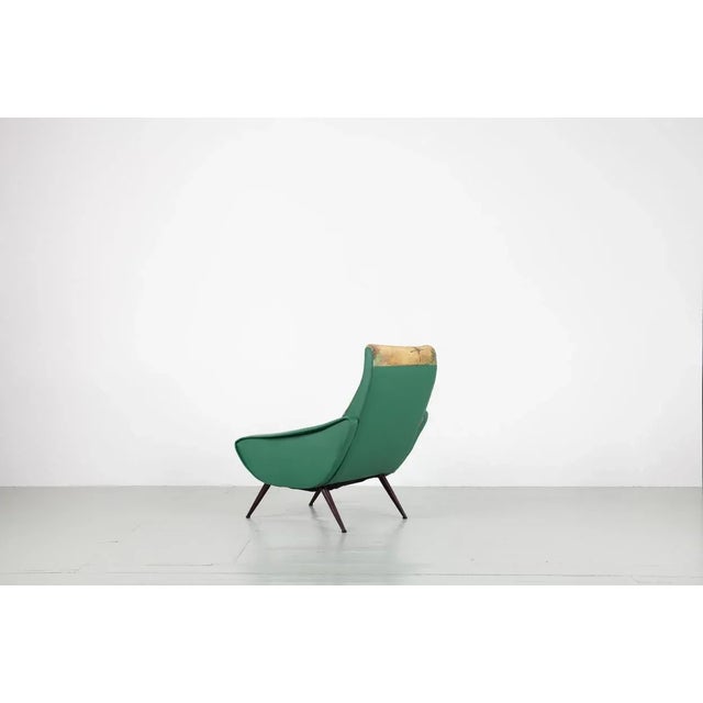 Wood Set of Italian Armchairs, 1950s For Sale - Image 7 of 18