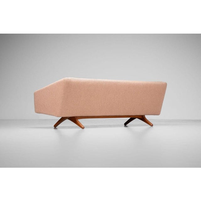 Wood Ml90 Sofa by Illum Wikkelso for Mikael Lauersen, Denmark, 1956 For Sale - Image 7 of 18