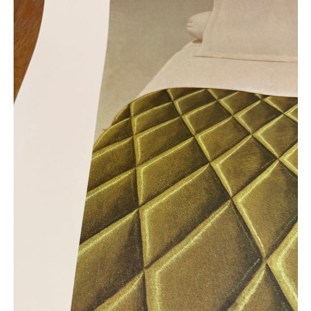Domenico Gnoli (1933-1970), Green Bed Cover, 1969, Copyright Marzia Gnoli, 1994, Printed in the Netherlands For Sale - Image 12 of 12