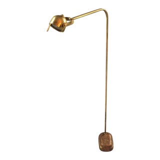 Contemporary Brass Floor Lamp For Sale