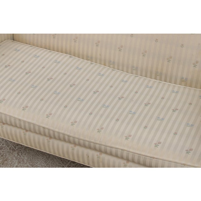 Laine Sheraton Style Mahogany Settee Loveseat For Sale - Image 9 of 18