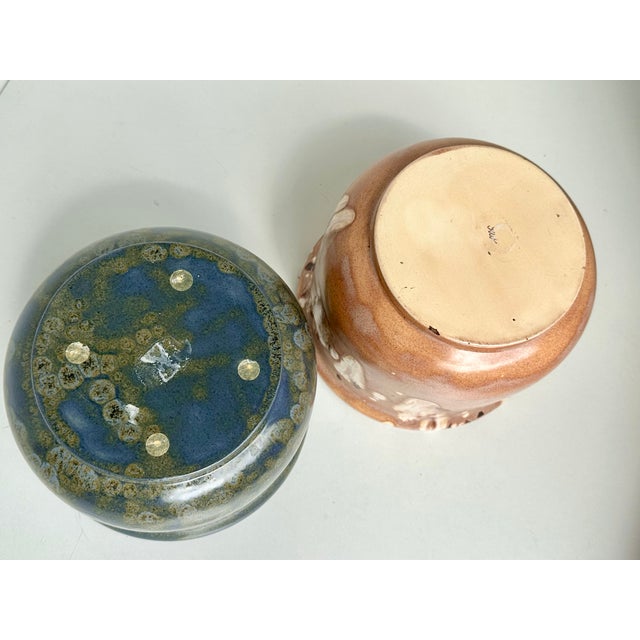Ceramic Plant Pots, Germany, 1980s, Set of 2 For Sale - Image 4 of 14