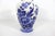 Delft Vintage Delft Blue and White Floral Vase Holland For Sale - Image 4 of 10