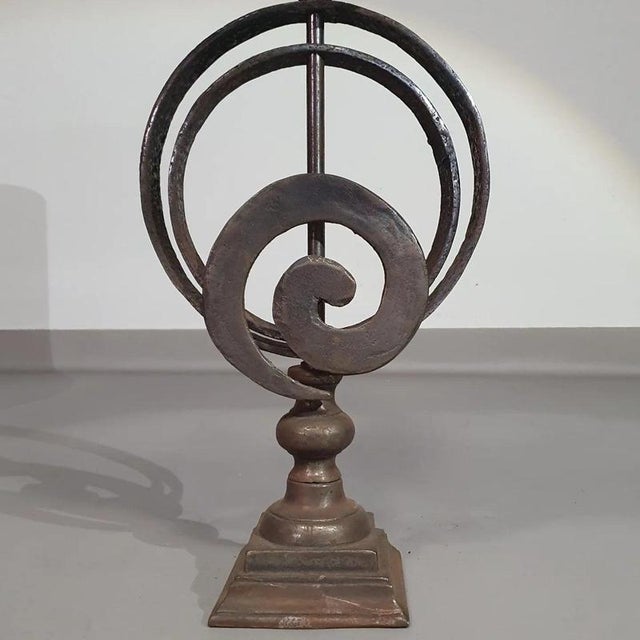 Vintage Brutalist Table Lamp For Sale - Image 7 of 11