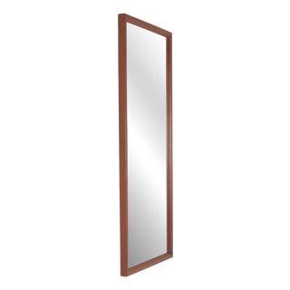 Danish Teak Mirror by Kai Kristiansen for Aksel Kjersgaard, 1960s For Sale