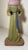 Wood Tall Vintage Original Folk Art Hand Carved Painted Wood Religious Saint Santos For Sale - Image 7 of 14