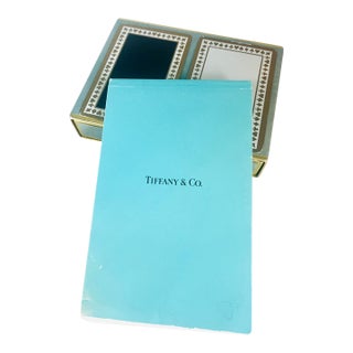 Tiffany & Co. Vintage Bridge Playing Card Set For Sale