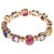 Bochic "Capri" Vintage Diamond, Ruby & Sapphire Bangle Set In 18K & Silver For Sale - Image 18 of 18