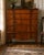 Vintage Dutch Woodcraft Shops Federal Style Flame Mahogany Chest on Stand C. 1945–1955 For Sale - Image 4 of 10