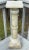 Antique Victorian - Art Deco Era Alabaster Rotating Stone Pedestal Fern Stand For Sale - Image 11 of 16