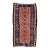 1960s Vintage Turkish Kilim Multicolor Handmade Tribal Wool Rug For Sale