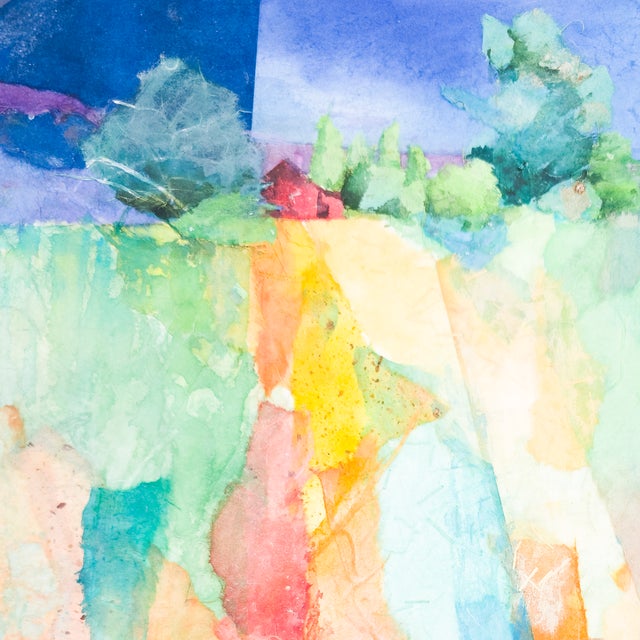 Modern Hilltop #2 - Tomoko Parry, C. 1990s For Sale - Image 3 of 11