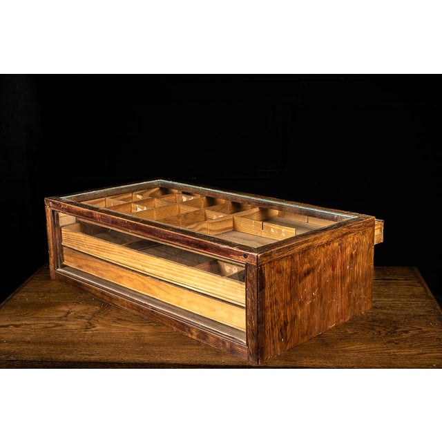 c. 1930 Small Goods Display Case by Weber For Sale - Image 9 of 10