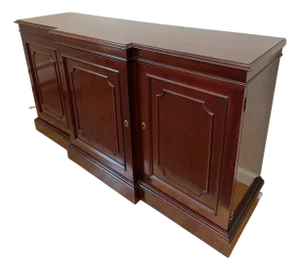 1990s Kindel Furniture Federal Style Mahogany Sideboard / Buffet
