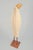 Ewa Budzowska Sculpture, 1980s. Elegant bird-shaped sculpture in hand-modelled stoneware with a light, slightly rough...