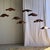 Flat Corrugated Leaf Pendant Light in Teak For Sale - Image 10 of 18