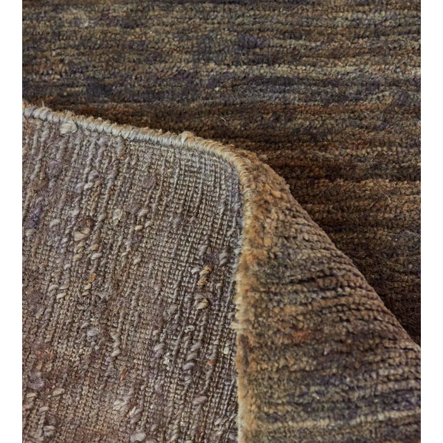 2020s Knotted Soft Hemp Rug For Sale - Image 5 of 8