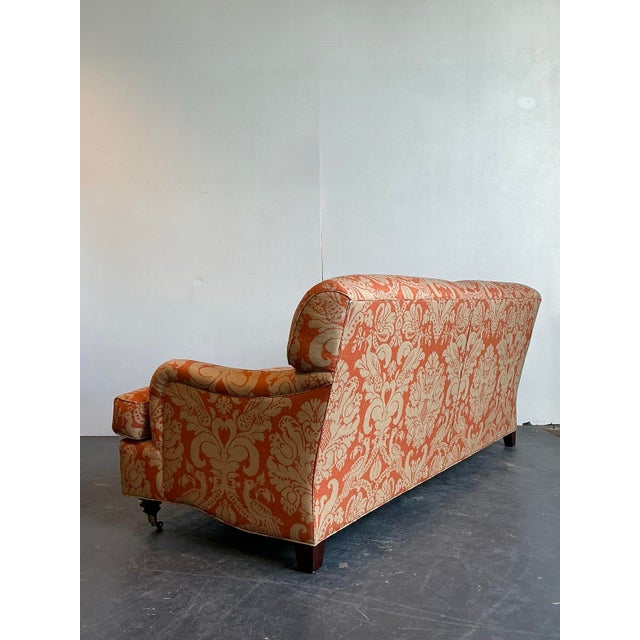 Wood Vintage Baker Milling Road English Howard Sofa For Sale - Image 7 of 13