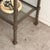 Vintage Italian Bookcase in Satin Metal and Glass, 1970s For Sale - Image 9 of 12