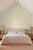 Garden Leaf Stripe Grasscloth Wallpaper by House Party | Rattan & White | 6 Yards For Sale In Charlotte - Image 6 of 7