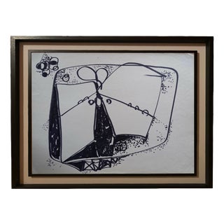 Ferdinando Meccani, Abstract Work on Paper, 1969, Paper For Sale